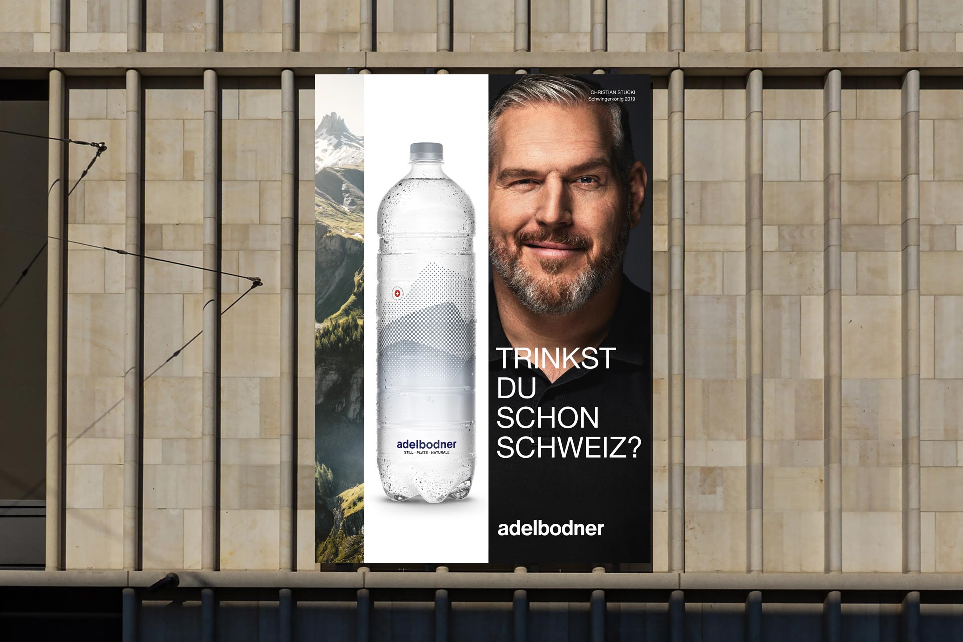 [Translate to English:] Poster Mockup Adelbodner Kampagne 2024 branding werbung studio thom pfister adelboden