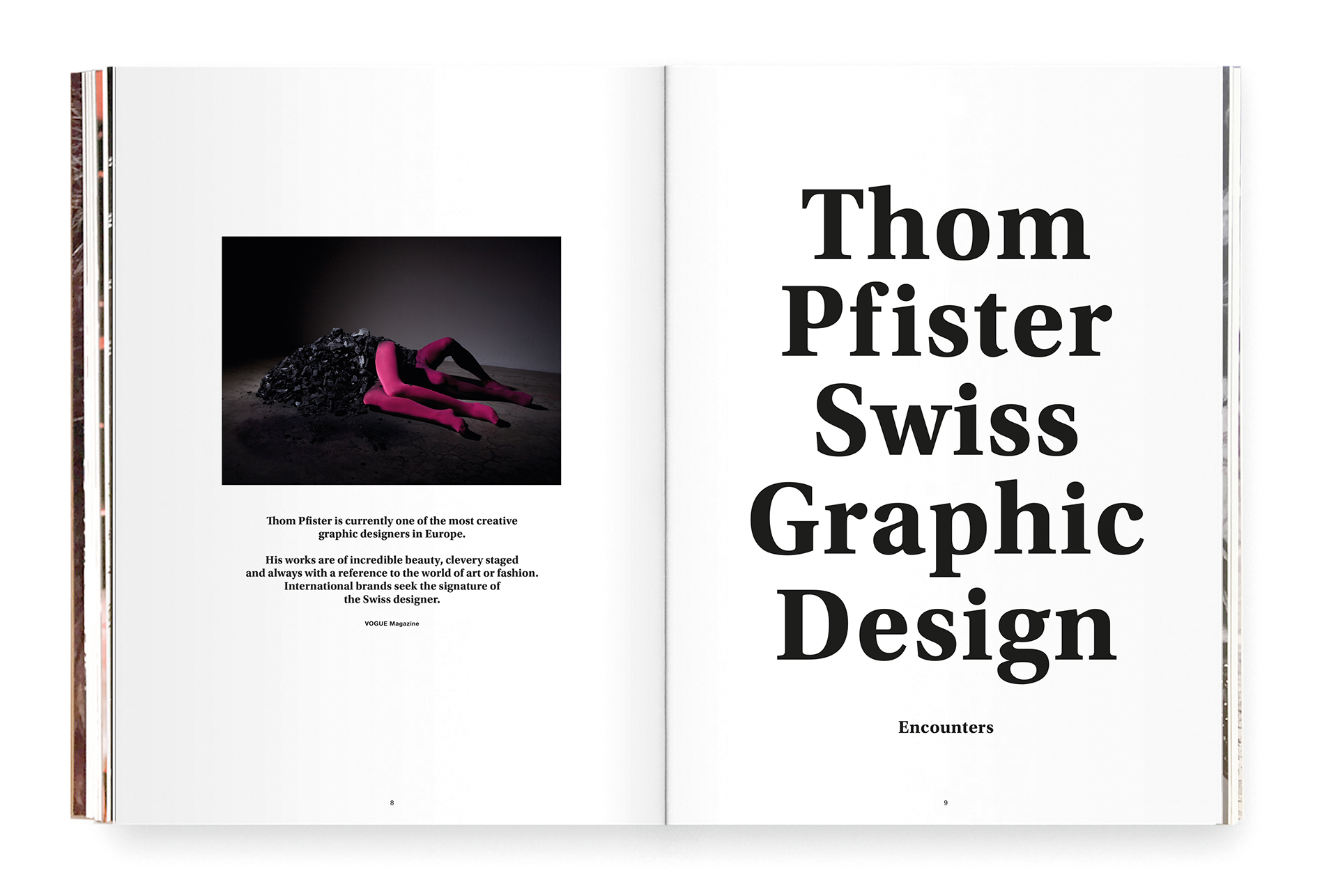 Thom Pfister Book Intro Page